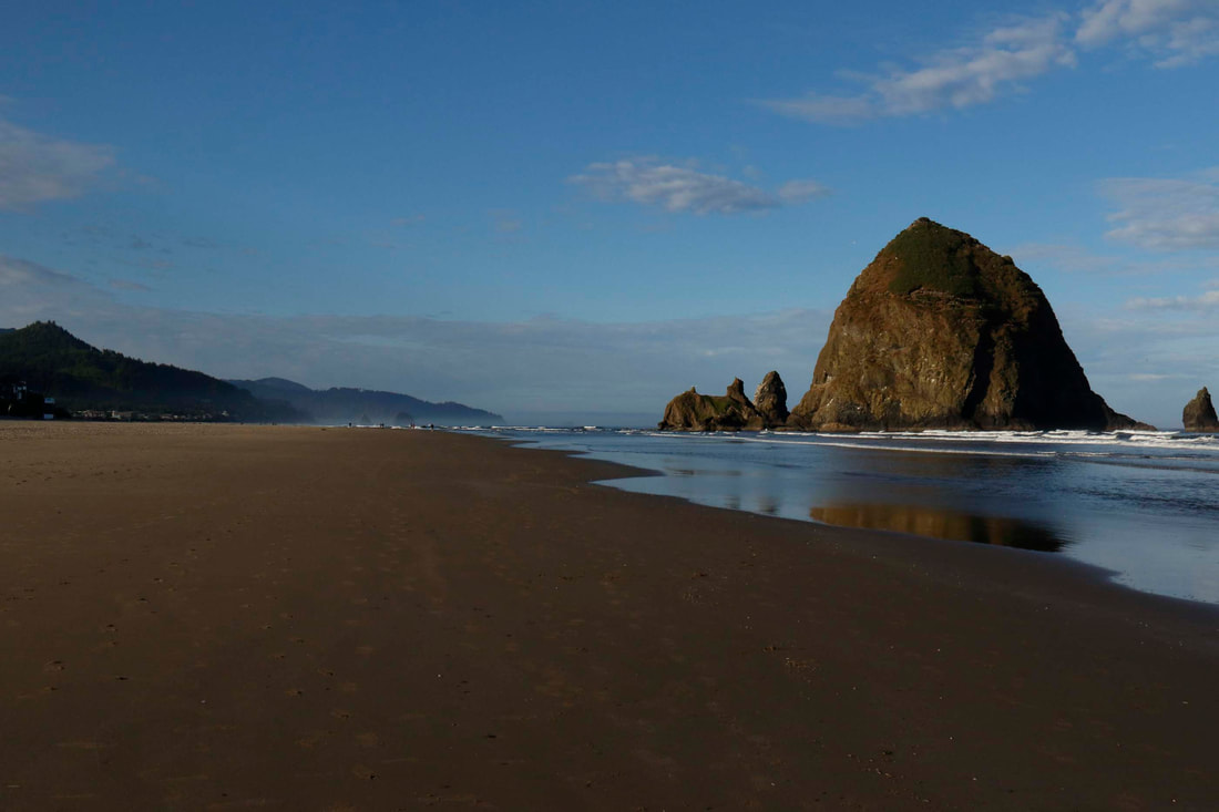 Nature Travel: Rock home of nesting Tufted Puffins - Cannon Beach, OR